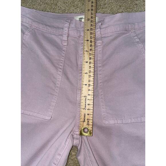 MADEWELL Lilac Stovepipe Fatigue Pants Size 24 - Picture 9 of 10